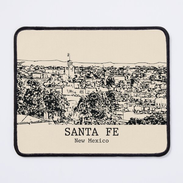 Item preview, Santa Fe - New Mexico designed and sold by Lakeric Cityscapes.