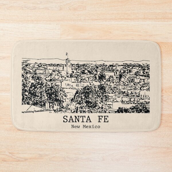 Item preview, Santa Fe - New Mexico designed and sold by Lakeric Cityscapes.