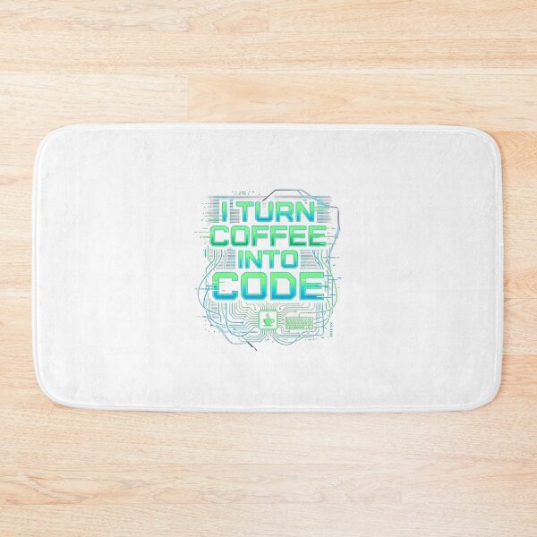 Item preview, Funny Programmer Coffee Code cyberpunk glitch neon designed and sold by chattsuede.