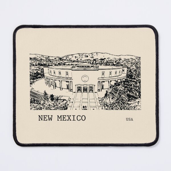 Item preview, New Mexico State USA designed and sold by Lakeric Cityscapes.