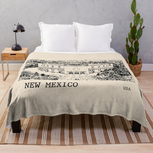 Artikelvorschau, Staat New Mexico, USA entworfen und verkauft von Lakeric Cityscapes.
