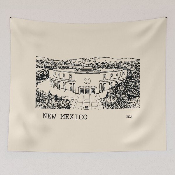 Item preview, New Mexico State USA designed and sold by Lakeric Cityscapes.