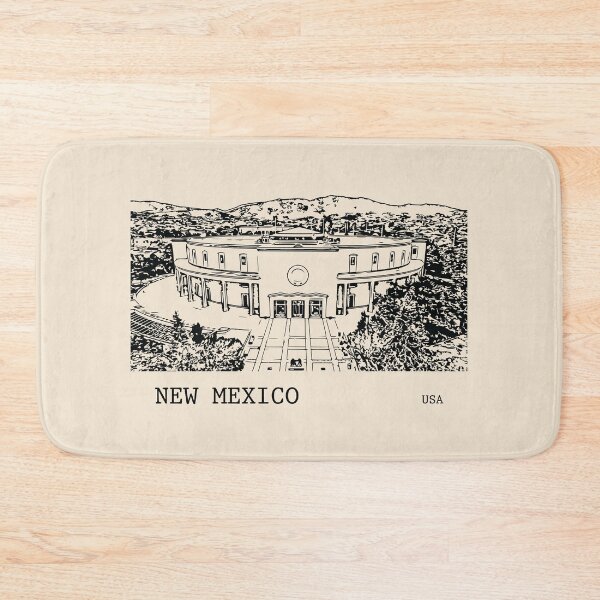 Item preview, New Mexico State USA designed and sold by Lakeric Cityscapes.