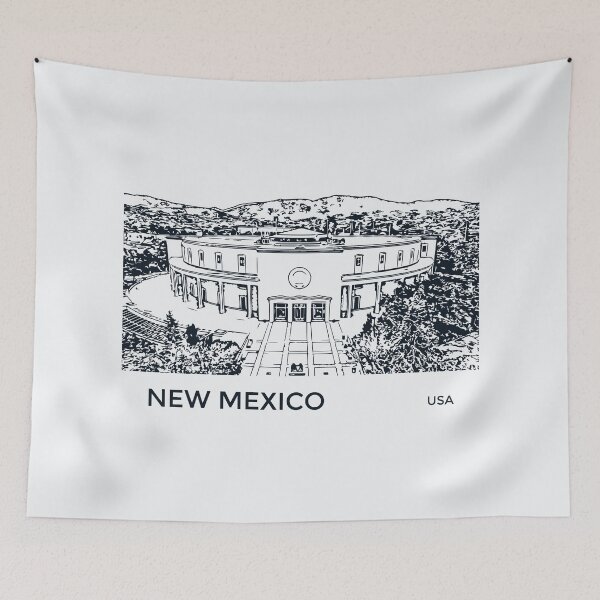 Item preview, New Mexico State USA designed and sold by Lakeric Cityscapes.