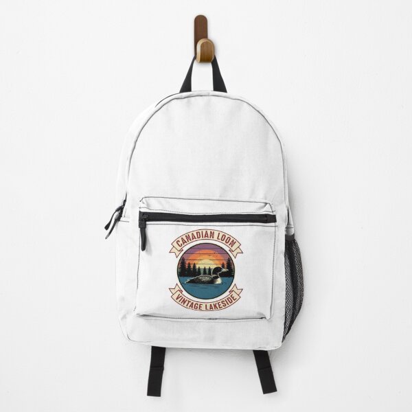 Item preview, Vintage Canadian Loon Lakeside Retro Emblem Nature Aesthetic designed and sold by chattsuede.