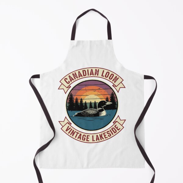 Item preview, Vintage Canadian Loon Lakeside Retro Emblem Nature Aesthetic designed and sold by chattsuede.