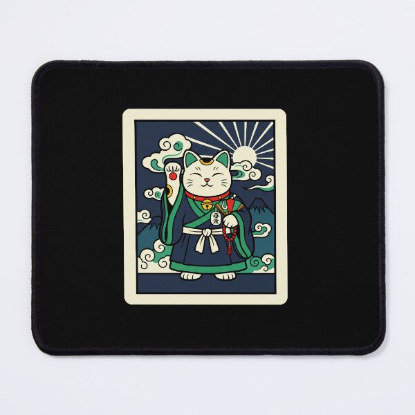 Item preview, White Maneki Neko Navy Lucky Cat Japanese designed and sold by JordynLadukeg65.