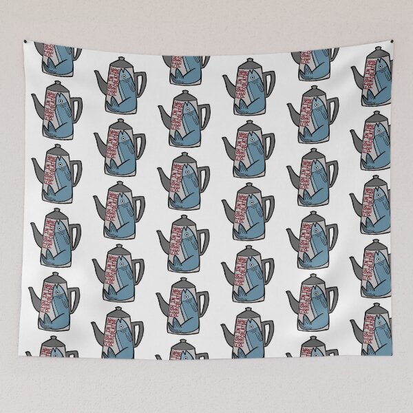 Item preview, Fish in the Pecolator designed and sold by Blue Green Purple.