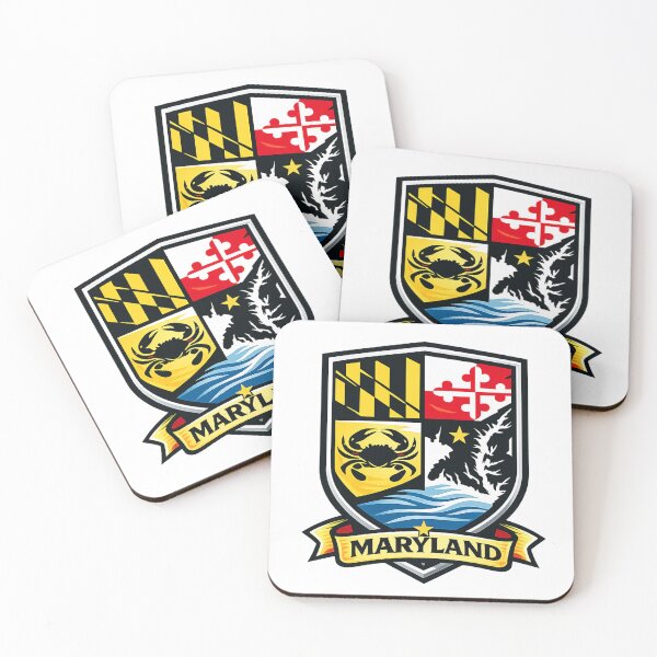 Item preview, Maryland Heritage Shield designed and sold by LizzyLooDoo Designs.