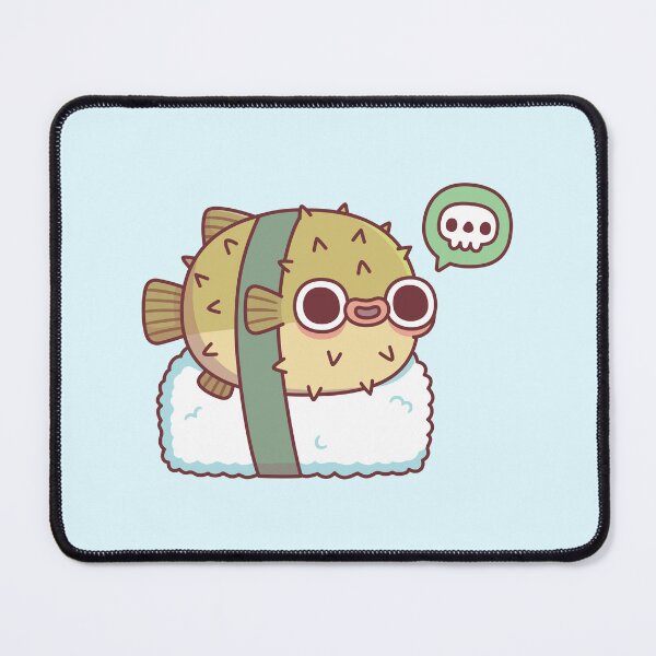 Item preview, Cute Pufferfish Sushi Letting You Know Its Toxic designed and sold by rustydoodle.