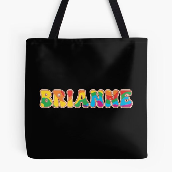 Item preview, Camiseta retro ondulada con nombre personalizado de Brianne, taza de café, pegatina de regalo designed and sold by HelixPedia.