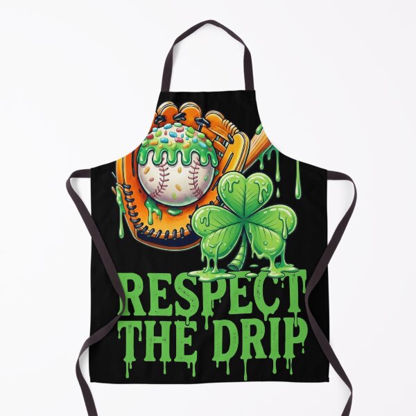 Item preview, Respect the Drip Baseball Patrick's Day Shamrock Tee designed and sold by KIROSALS.