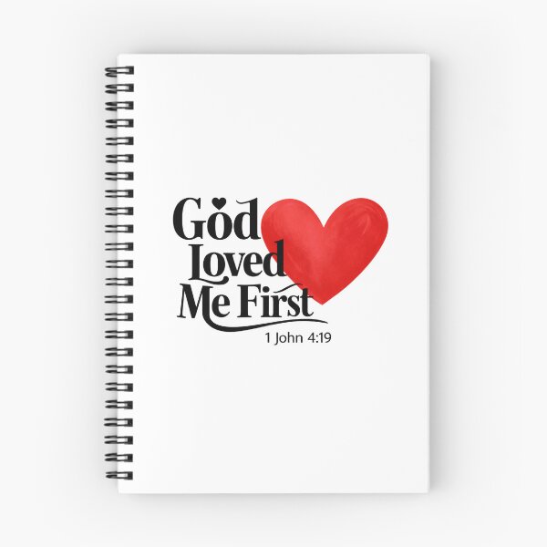 Item preview, God Loved Me First designed and sold by ArtistsLabs.