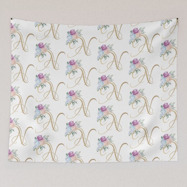 Item preview, N Letter Vintage designed and sold by Ilse Fragoso.