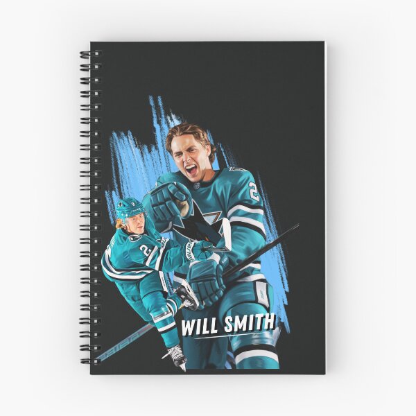 Artikelvorschau, Will Smith Hockey T-Shirt und Aufkleber mit aufgemaltem Effekt entworfen und verkauft von DiverseDazzle.
