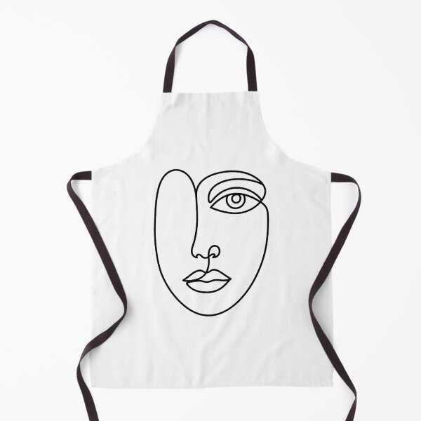 Item preview, Minimalist Abstract Face Line Art Modern Minimalist Drawing designed and sold by chattsuede.