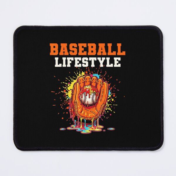 Item preview, BASEBALL LIFESTYLE Ice Cream Drip Glove designed and sold by miaa-artistshop.