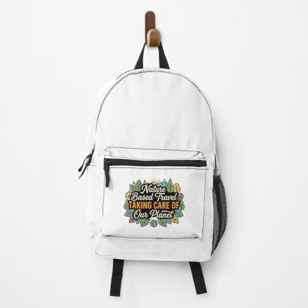 Item preview, Nature Based Travel Planet Care Flat Vector Outdoor Adventure designed and sold by chattsuede.
