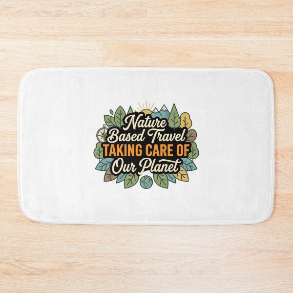 Item preview, Nature Based Travel Planet Care Flat Vector Outdoor Adventure designed and sold by chattsuede.
