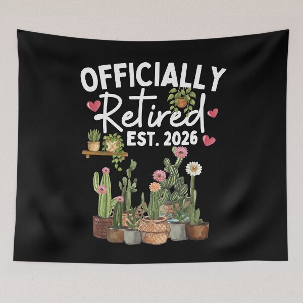 Item preview, Official Retired Est.2026 Gardening Flower Cactus Lover designed and sold by thebest-2studio.