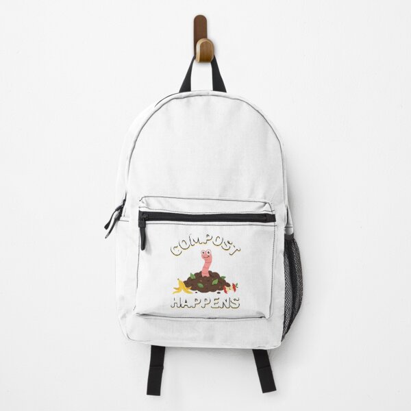 Item preview, Compost Happens Funny Gardening Cute Worm Cartoon designed and sold by chattsuede.