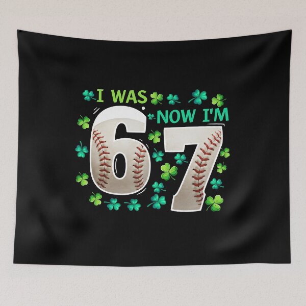 Item preview, I Was 6 Now I’m 7 Baseball Patrick's Day Shirt designed and sold by KIROSALS.