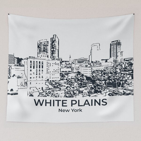 Item preview, White Plains - New York designed and sold by Lakeric Cityscapes.