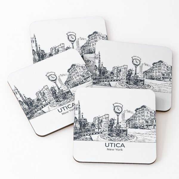 Item preview, Utica - New York designed and sold by Lakeric Cityscapes.