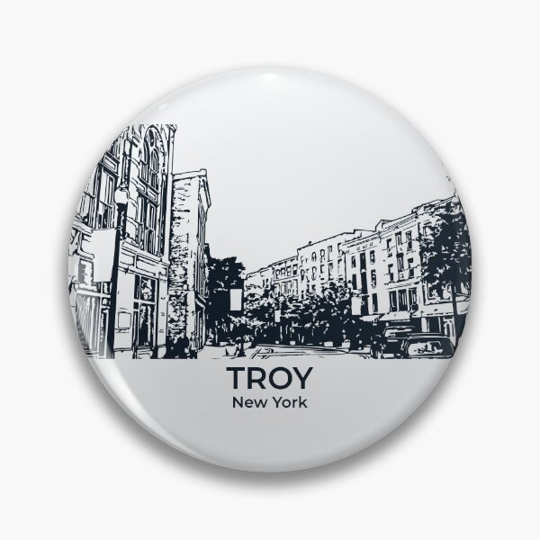 Item preview, Troy - New York designed and sold by Lakeric Cityscapes.