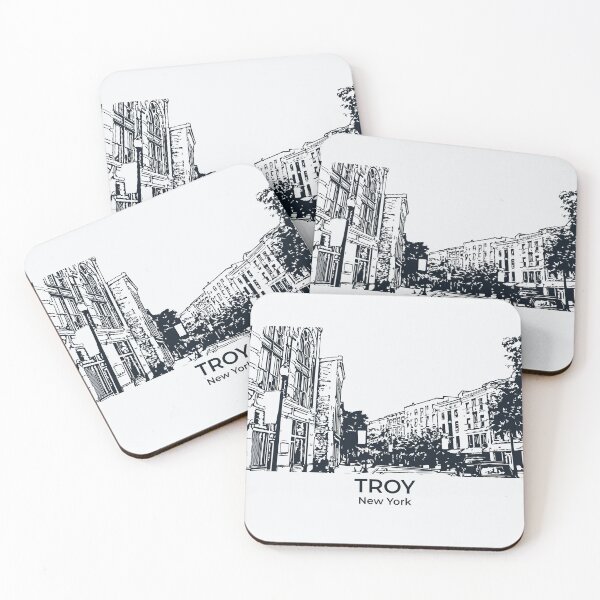 Item preview, Troy - New York designed and sold by Lakeric Cityscapes.