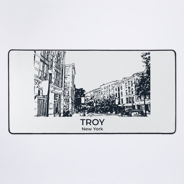 Item preview, Troy - New York designed and sold by Lakeric Cityscapes.