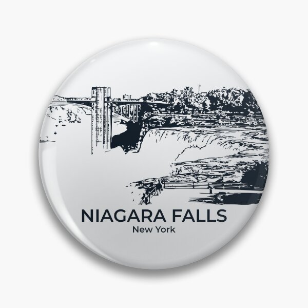 Artikelvorschau, Niagarafälle - New York entworfen und verkauft von Lakeric Cityscapes.