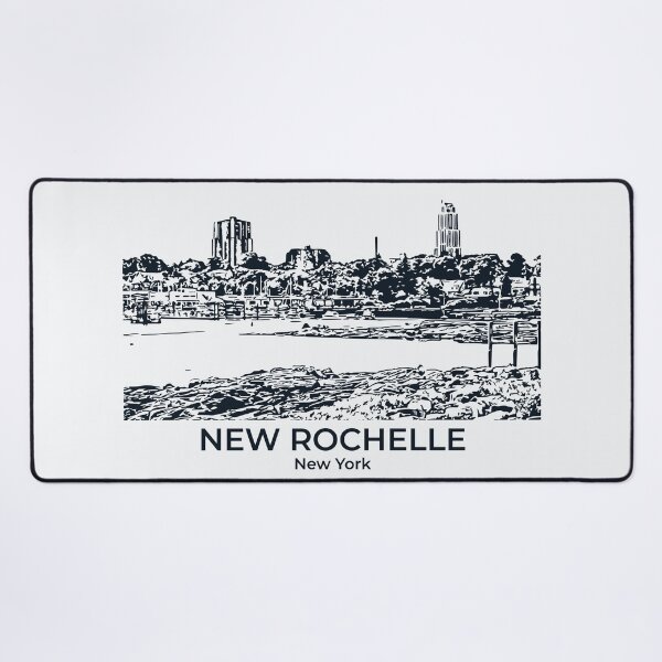 Item preview, New Rochelle - New York designed and sold by Lakeric Cityscapes.