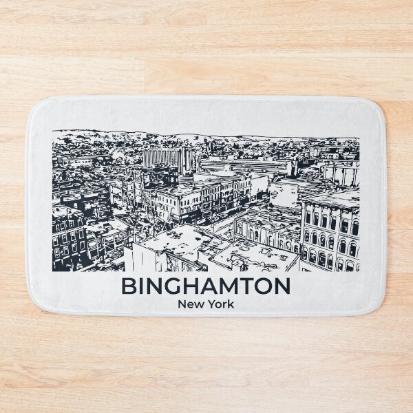 Item preview, Binghamton - New York designed and sold by Lakeric Cityscapes.