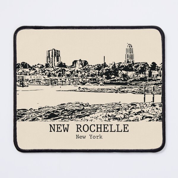 Item preview, New Rochelle - New York designed and sold by Lakeric Cityscapes.