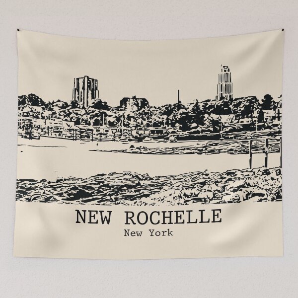 Item preview, New Rochelle - New York designed and sold by Lakeric Cityscapes.