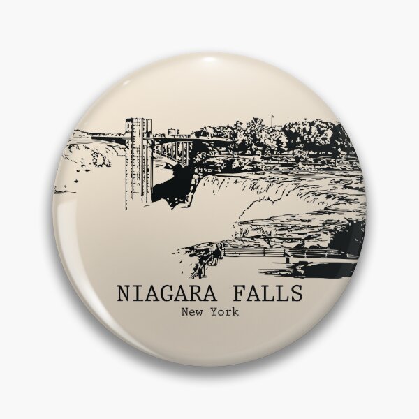 Artikelvorschau, Niagarafälle - New York entworfen und verkauft von Lakeric Cityscapes.
