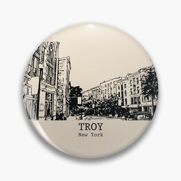 Item preview, Troy - New York designed and sold by Lakeric Cityscapes.