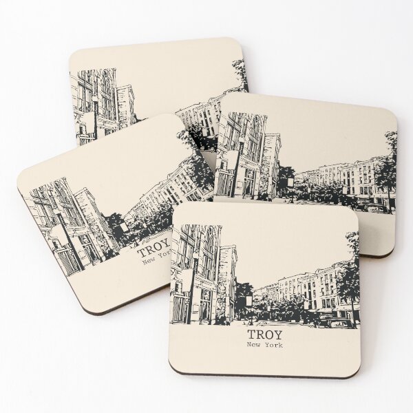 Item preview, Troy - New York designed and sold by Lakeric Cityscapes.
