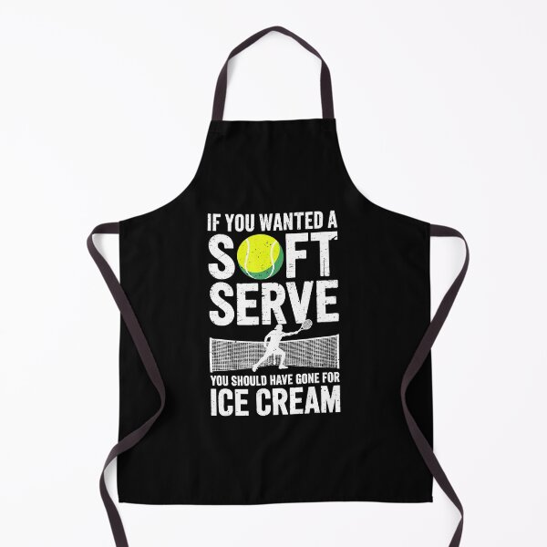 Item preview, If You Wanted A Soft Serve Funny Tennis designed and sold by WayTBeenkenArt.