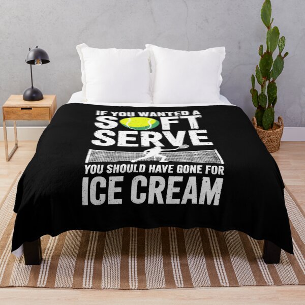 Item preview, If You Wanted A Soft Serve Funny Tennis  designed and sold by WayTBeenkenArt.