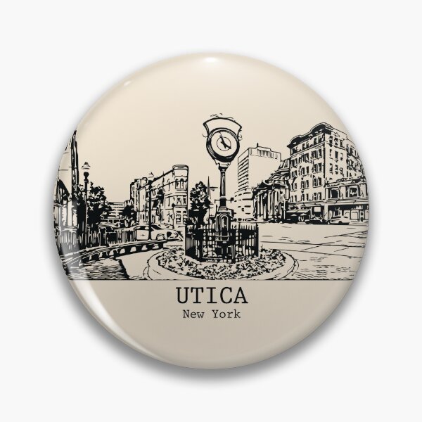 Item preview, Utica - New York designed and sold by Lakeric Cityscapes.