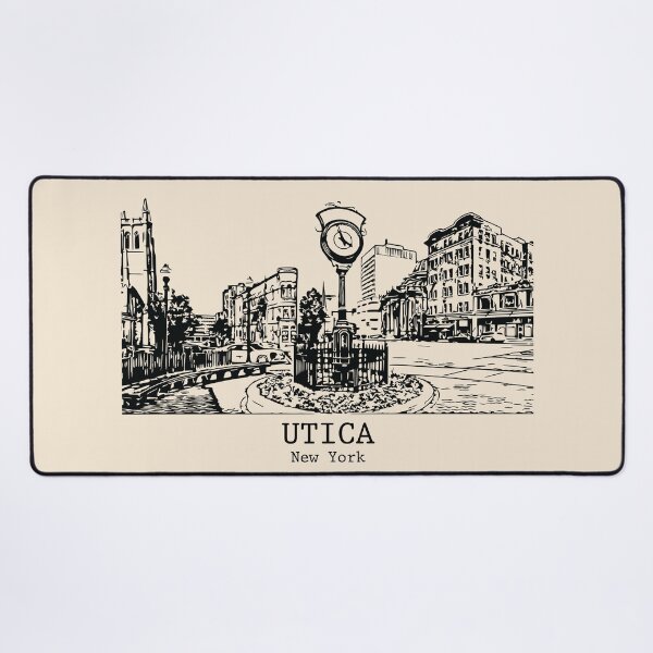 Item preview, Utica - New York designed and sold by Lakeric Cityscapes.