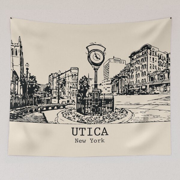 Item preview, Utica - New York designed and sold by Lakeric Cityscapes.