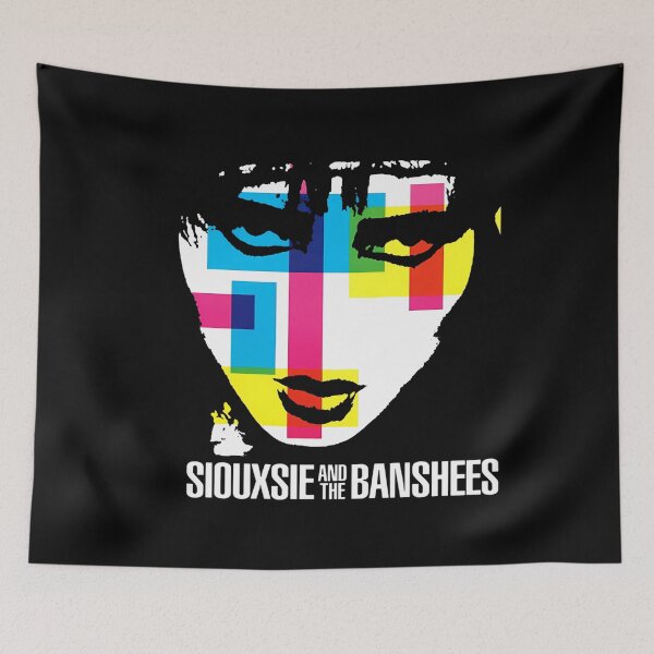 Item preview, Color Face Siouxsie Members And The Banshees Art designed and sold by TheFluffyDress.