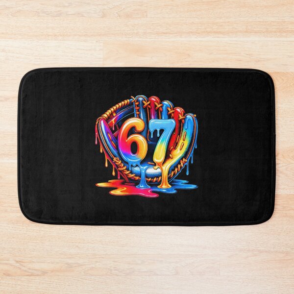 Item preview, 67 Baseball Ice Glove Cream Drip Graphic designed and sold by miaa-artistshop.