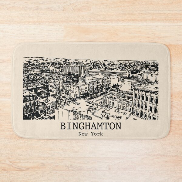 Item preview, Binghamton - New York designed and sold by Lakeric Cityscapes.