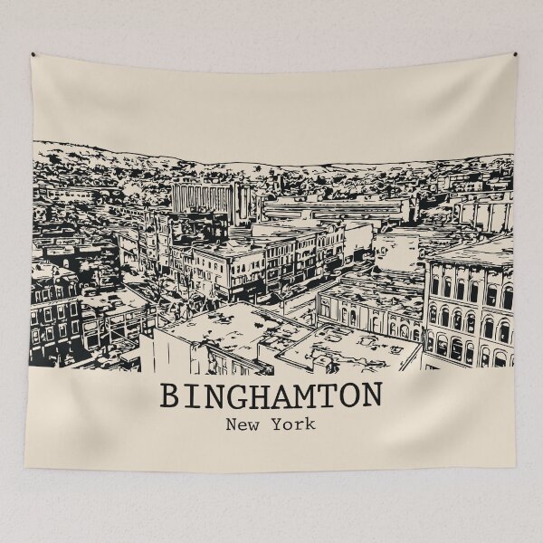 Item preview, Binghamton - New York designed and sold by Lakeric Cityscapes.