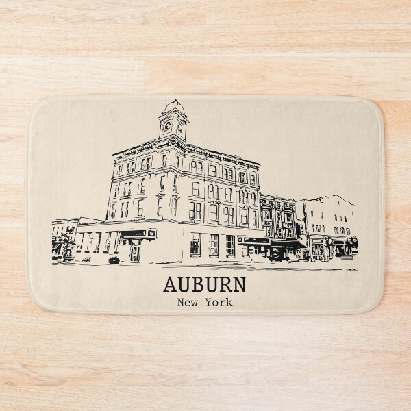 Item preview, Auburn - New York designed and sold by Lakeric Cityscapes.
