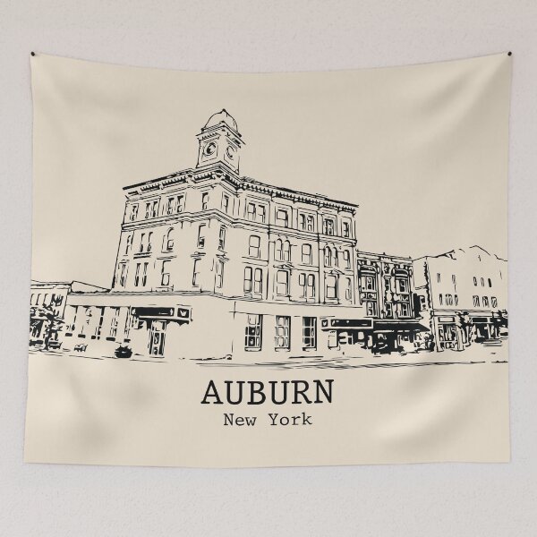 Item preview, Auburn - New York designed and sold by Lakeric Cityscapes.